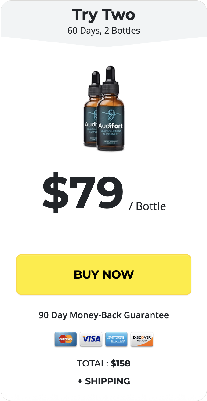 Audifort 2 bottles