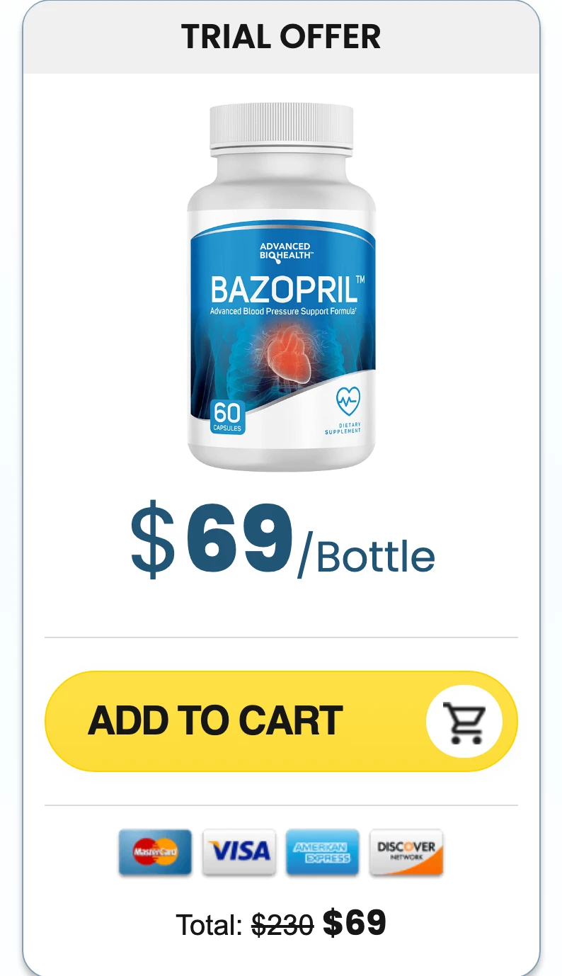Bazopril 1 bottle
