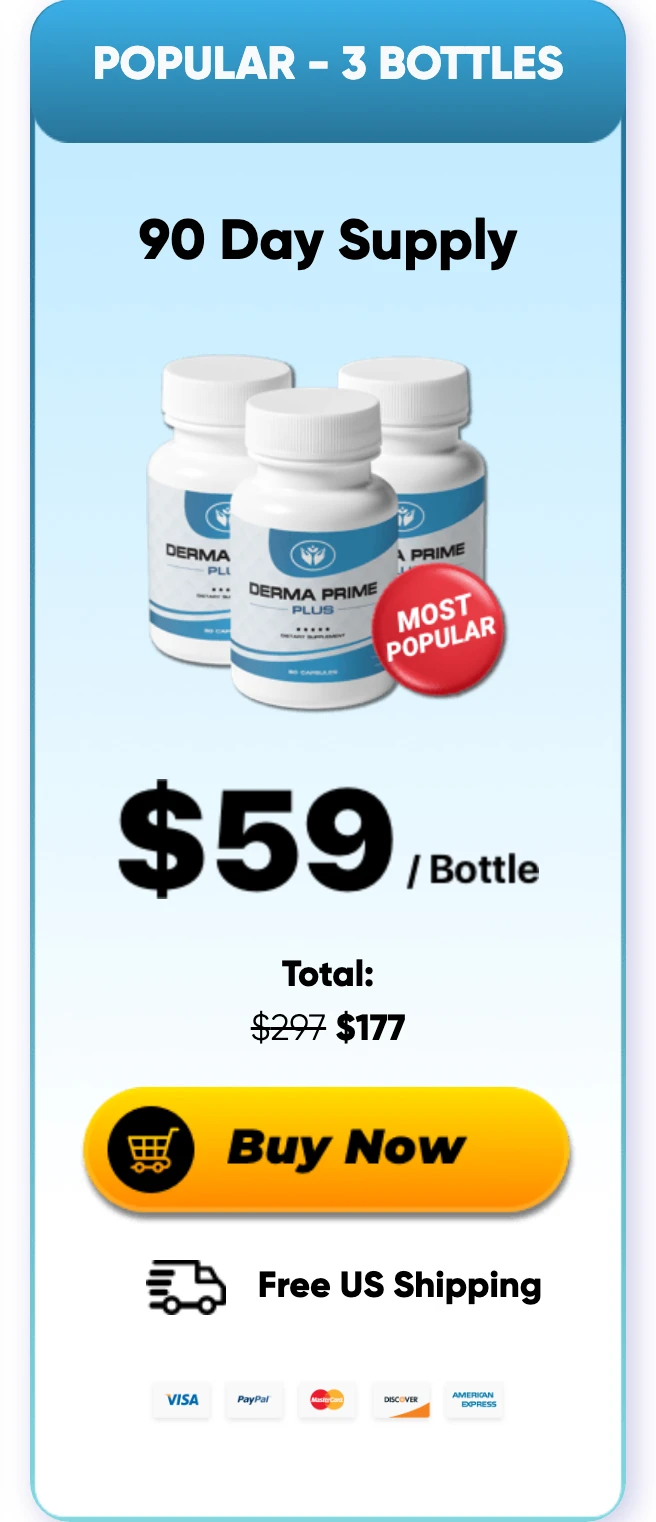 Derma Prime Plus 3 bottles
