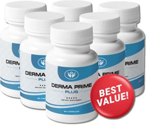 Derma Prime Plus 6 bottle package