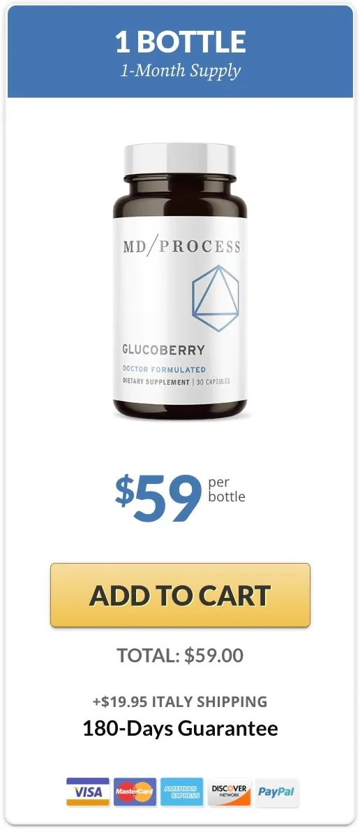 GlucoBerry 2 bottles