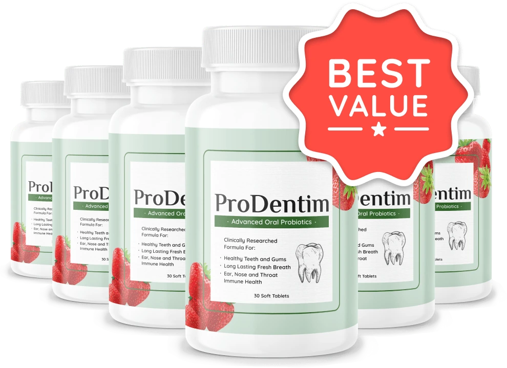 ProDentim 6 bottle package